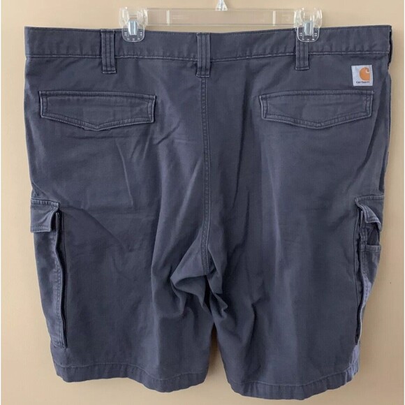 Carhartt Mens Shorts Size 44 IRR Gray Cargo Pockets Work Relaxed Fit A3 - Picture 2 of 5